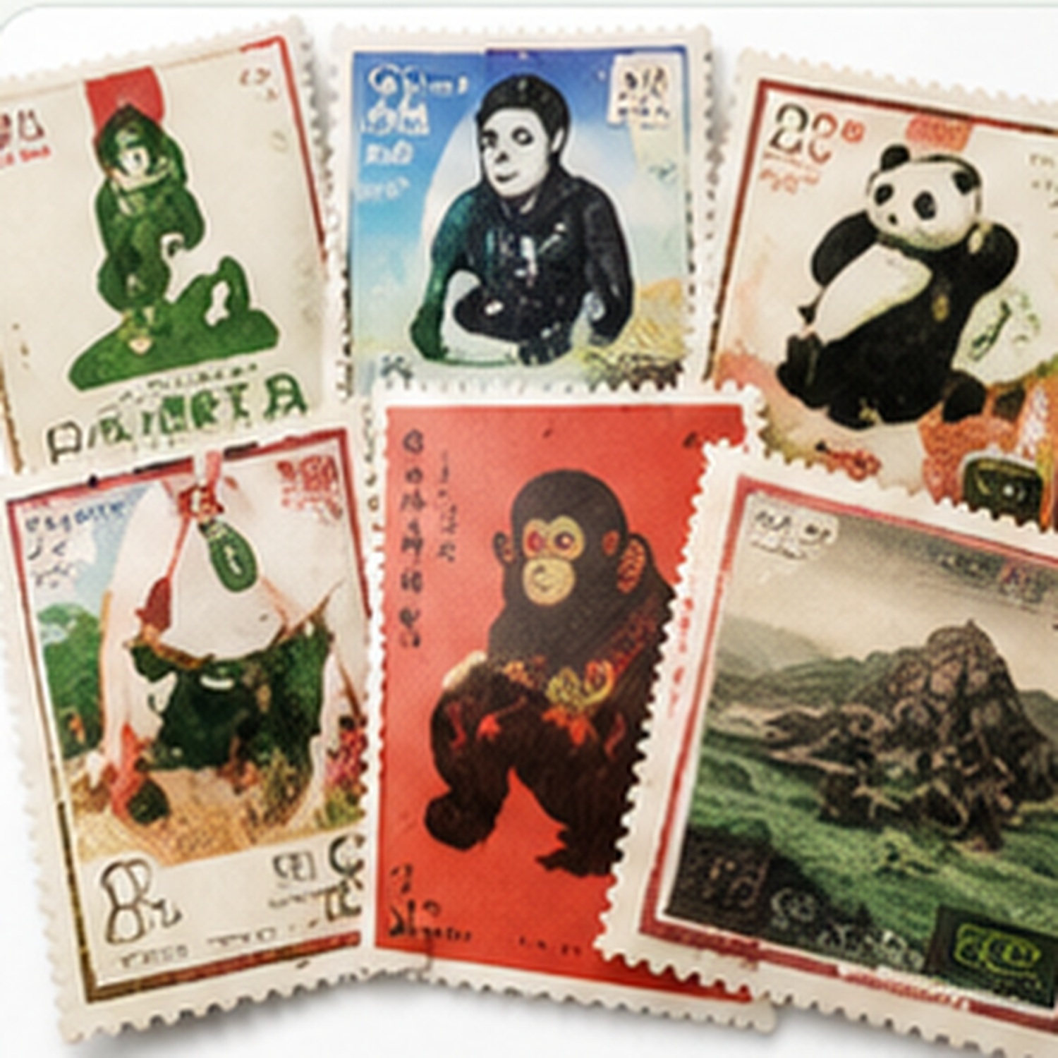 切手・中国切手・ハガキ