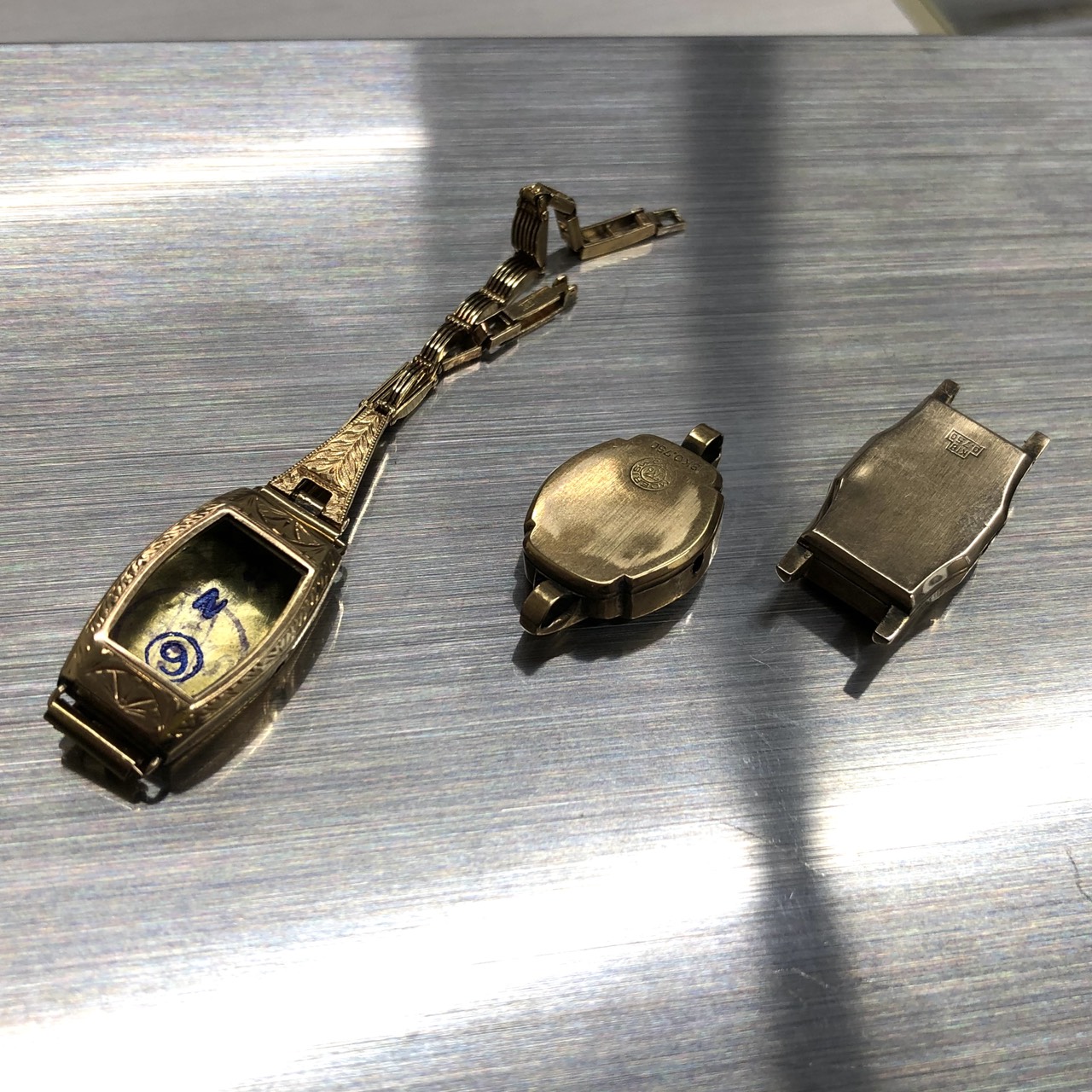 貴金属 K14 無垢時計 おまとめの買取実績