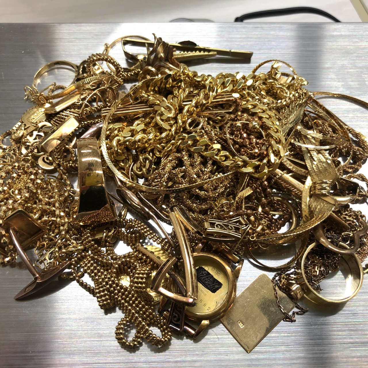 金・貴金属 アクセサリーまとめの買取実績