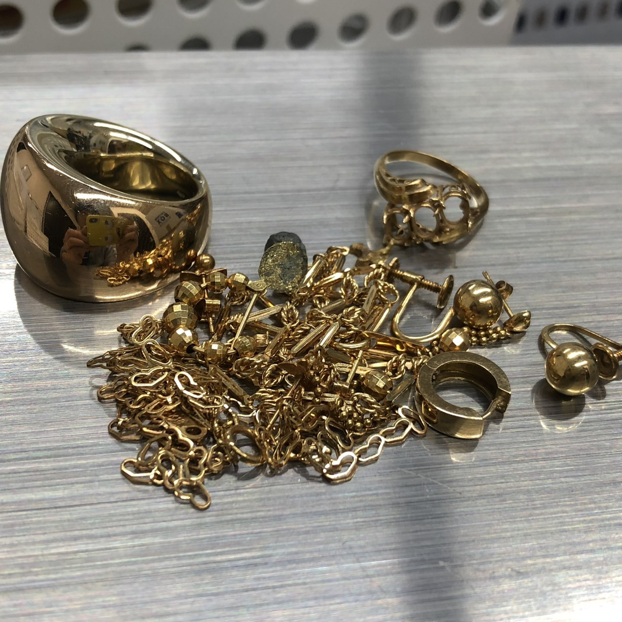 K18・金・貴金属 アクセサリーまとめの買取実績