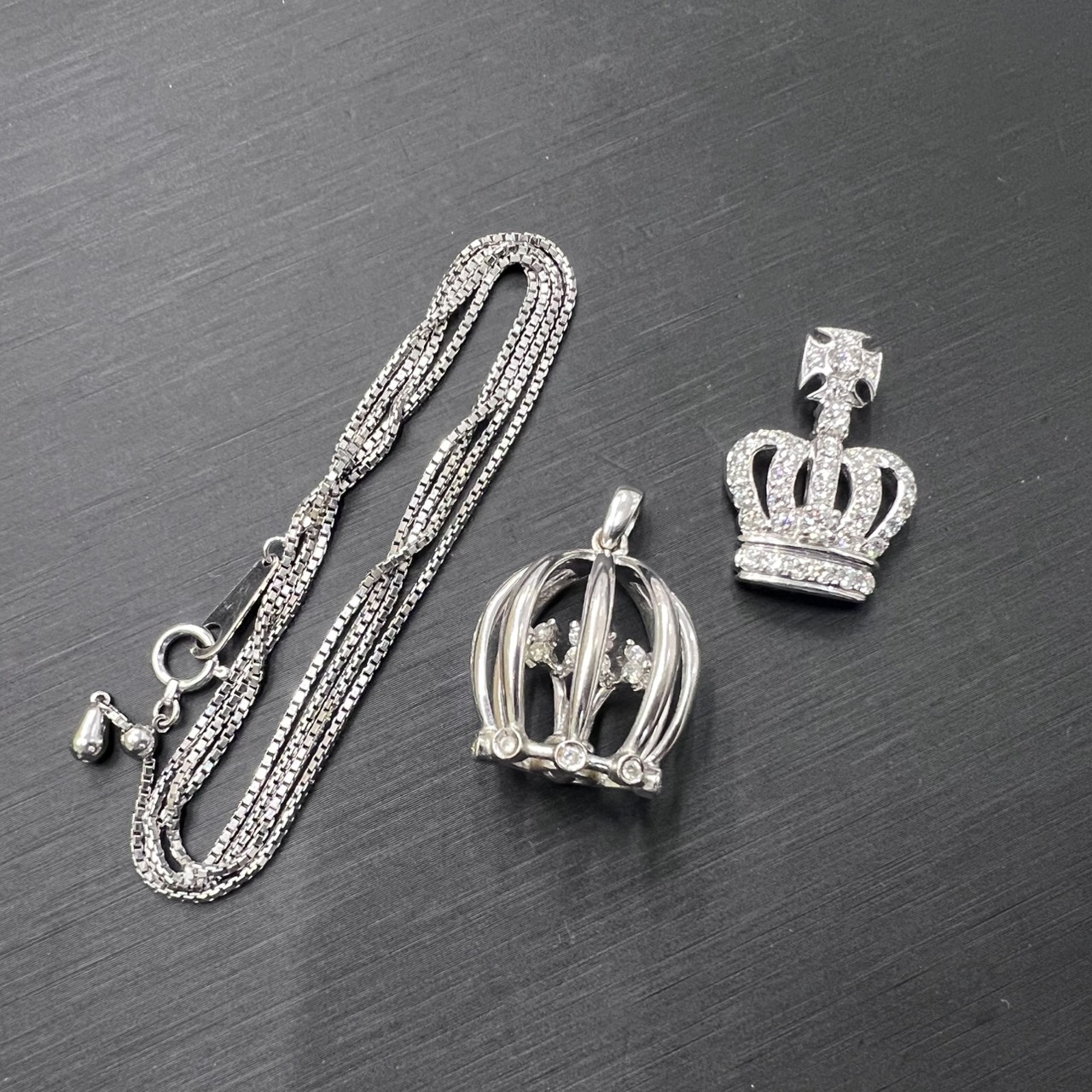 貴金属 K18金WG Pt900/Pt850 ジュエリーおまとめの買取実績