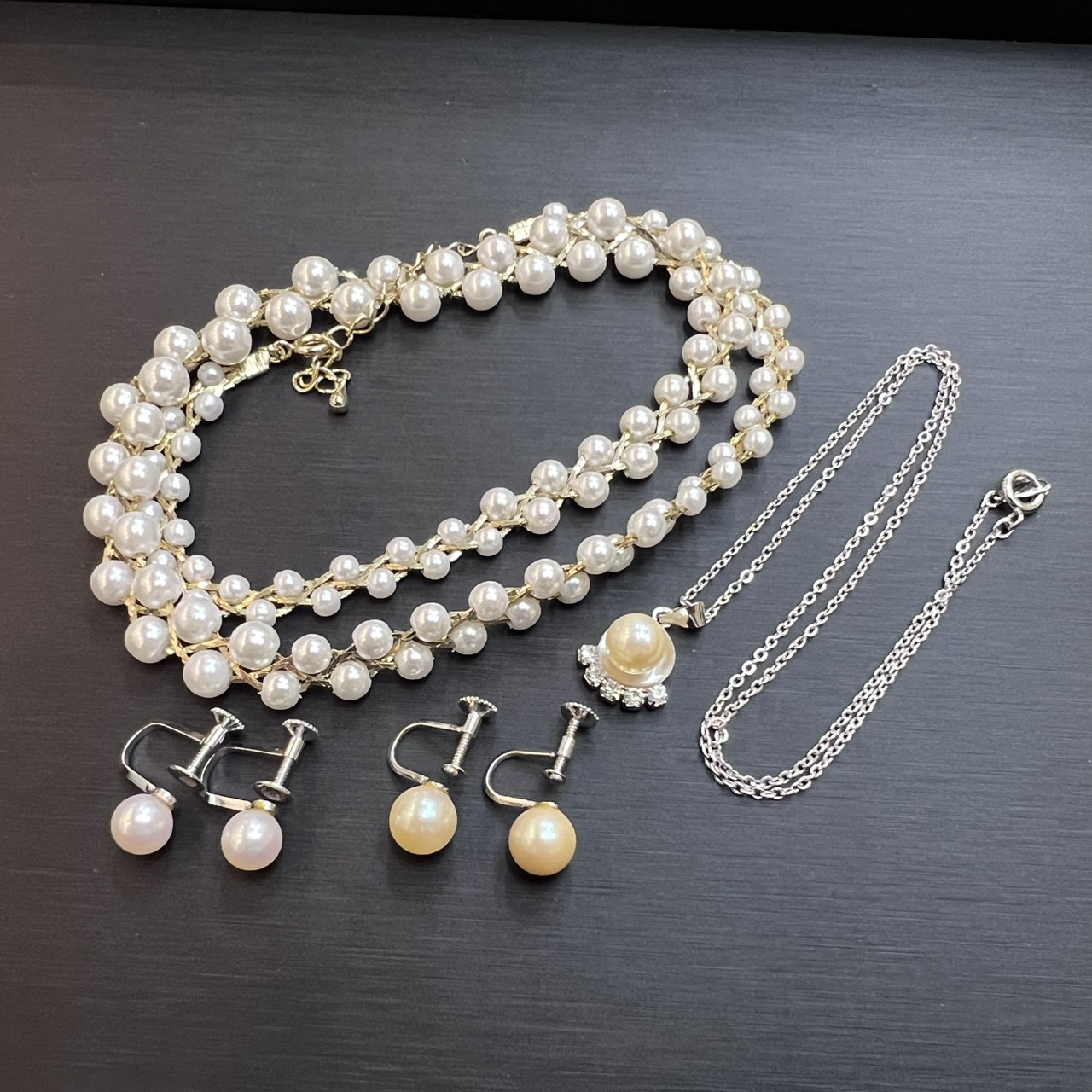 アクセサリー イヤリング・ネックレス パールジュエリーおまとめの買取実績