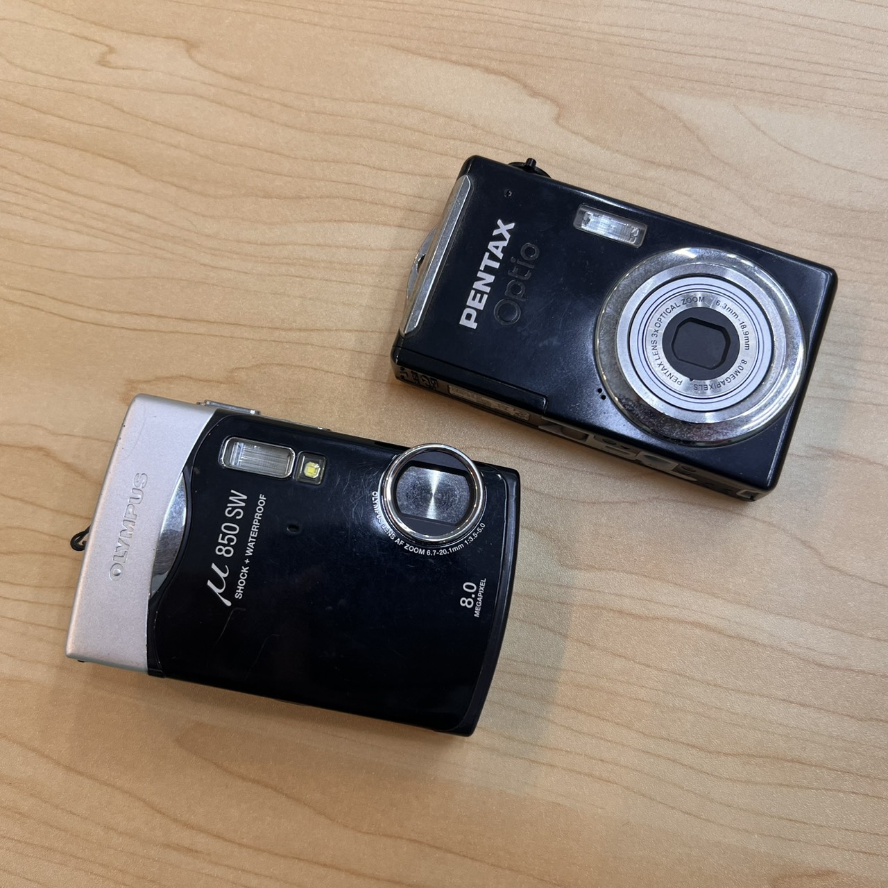 デジタルカメラ PENTAX(ペンタックス)・OLYMPUS(オリンパス) 不動品の買取実績
