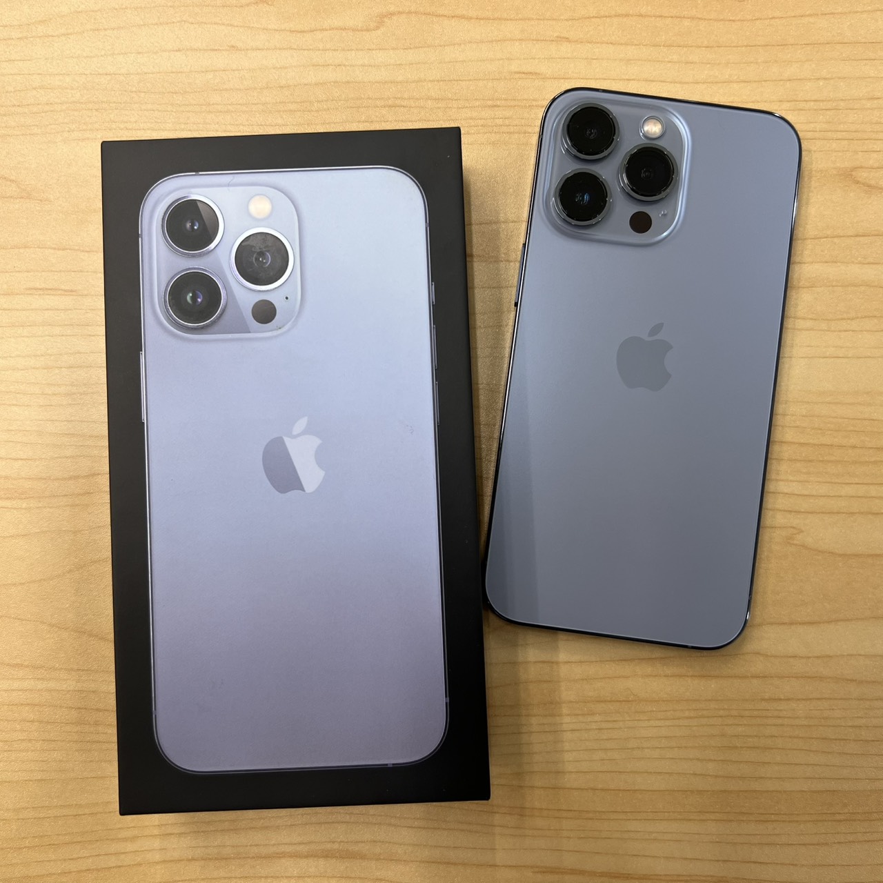 スマホ iPhone13Pro NLUK3J/A シエラブルーの買取実績