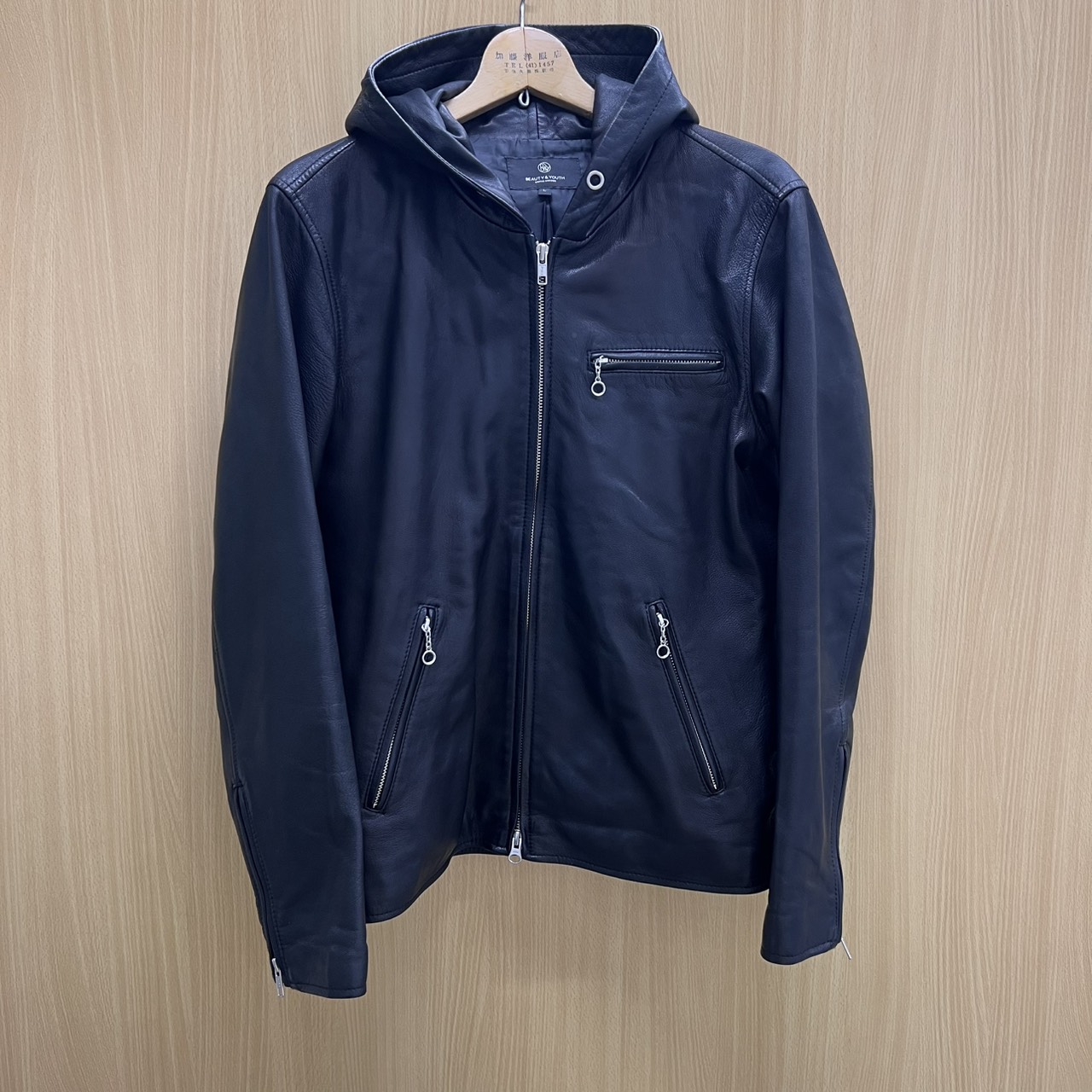 BEAUTY&YOUTH United Arrow(ユナイテッドアローズ) 羊革ライダースフードジャケットの買取実績