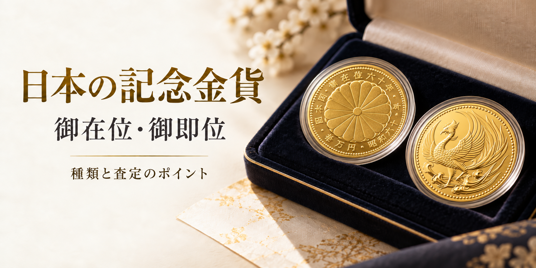 日本の記念金貨「御在位・御即位」を知る｜種類の違いと買取査定のポイント