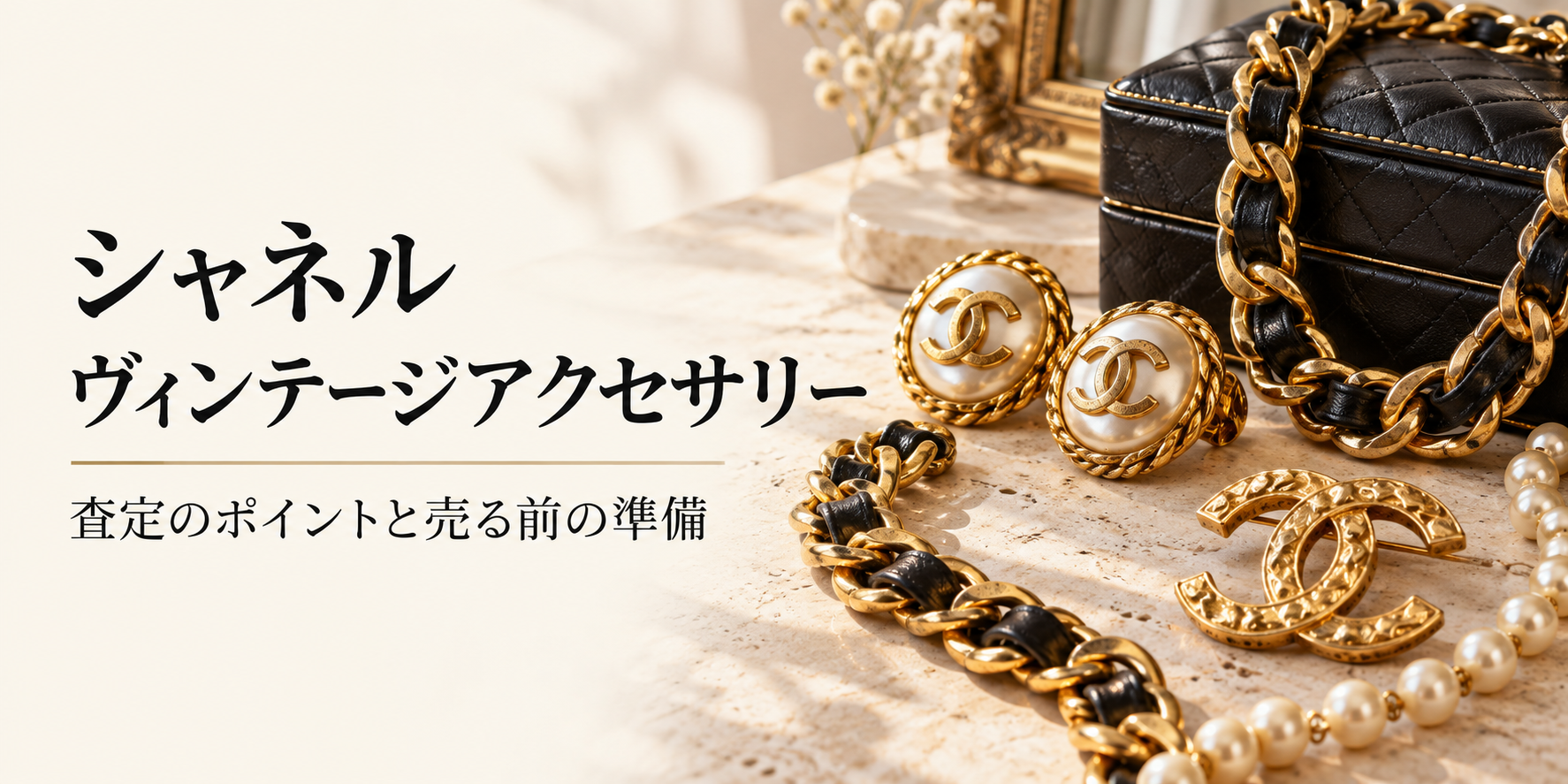 シャネルのヴィンテージアクセサリー買取｜査定のポイントと売る前の準備