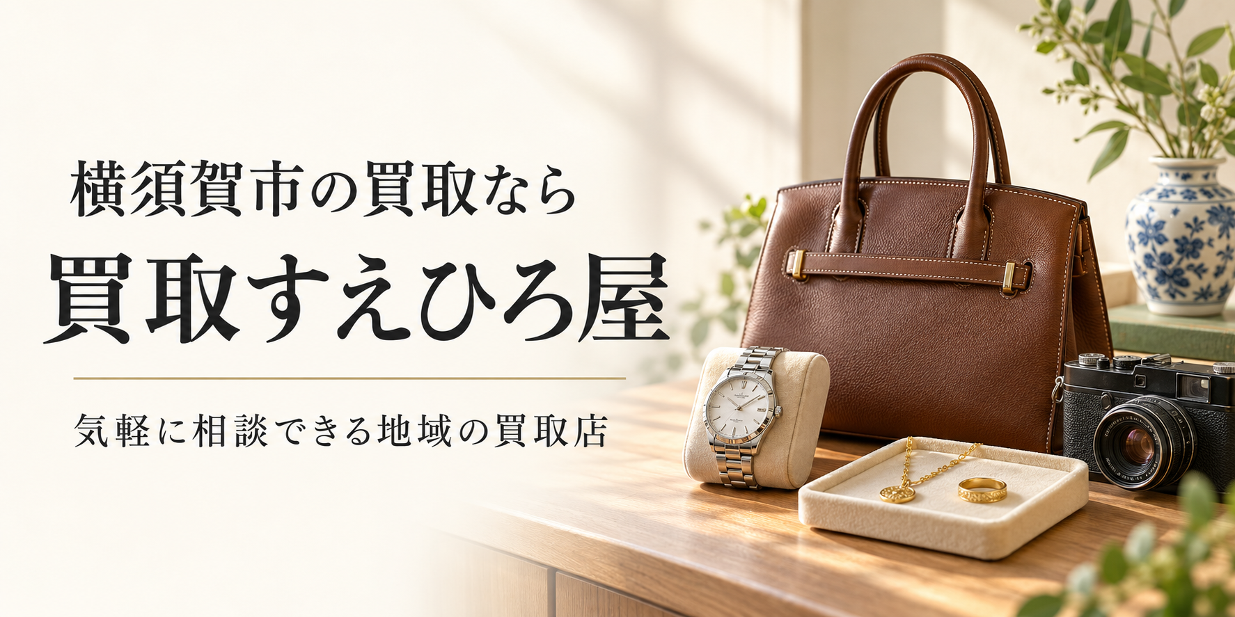 横須賀市の買取で買取すえひろ屋がおすすめな理由｜久里浜で気軽に相談できる買取店